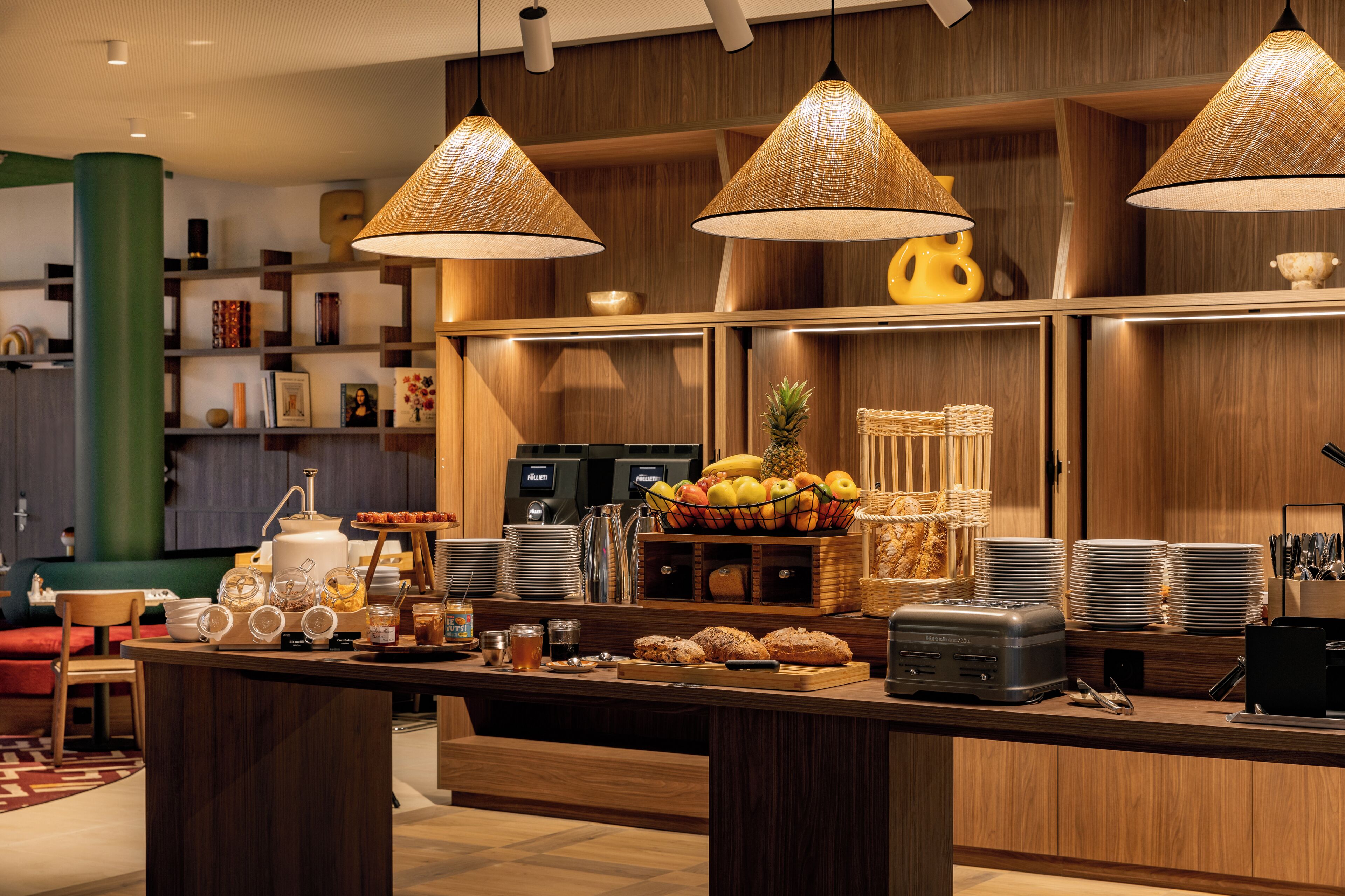 Petit déjeuner buffet compris tous les jours