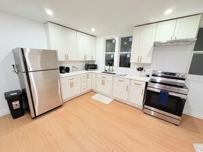 Microwave, oven, stovetop