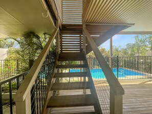 Apartment | Property grounds - Coastal Upper-level Home With Pool Access (Batehaven)