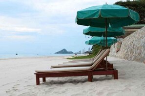 Private beach nearby