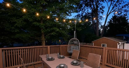 Cozy Beds w/ Parking & Laundry Near RU/RWJ/Train