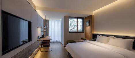 Chambre Double Supérieure, non-fumeurs, vue jardin | Espace de travail pour ordinateur portable, Wi-Fi gratuit