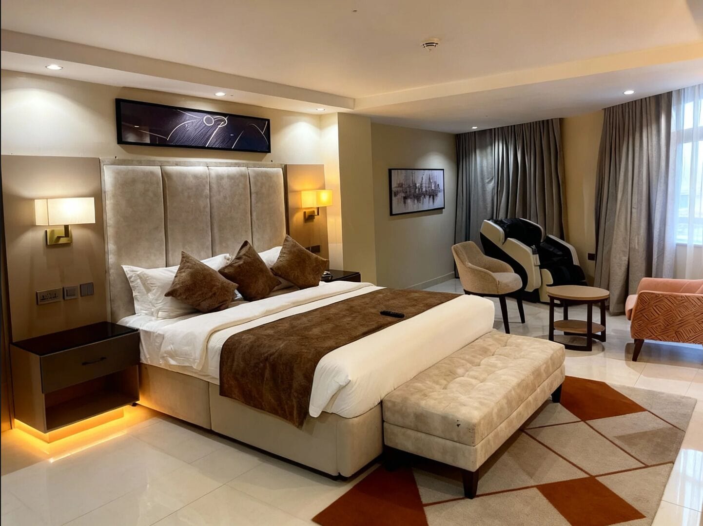 豪華套房 | 書桌、筆電工作空間、免費無線上網