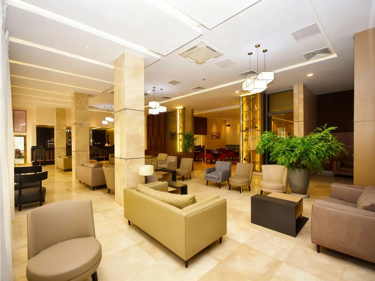 Sitzecke in der Lobby