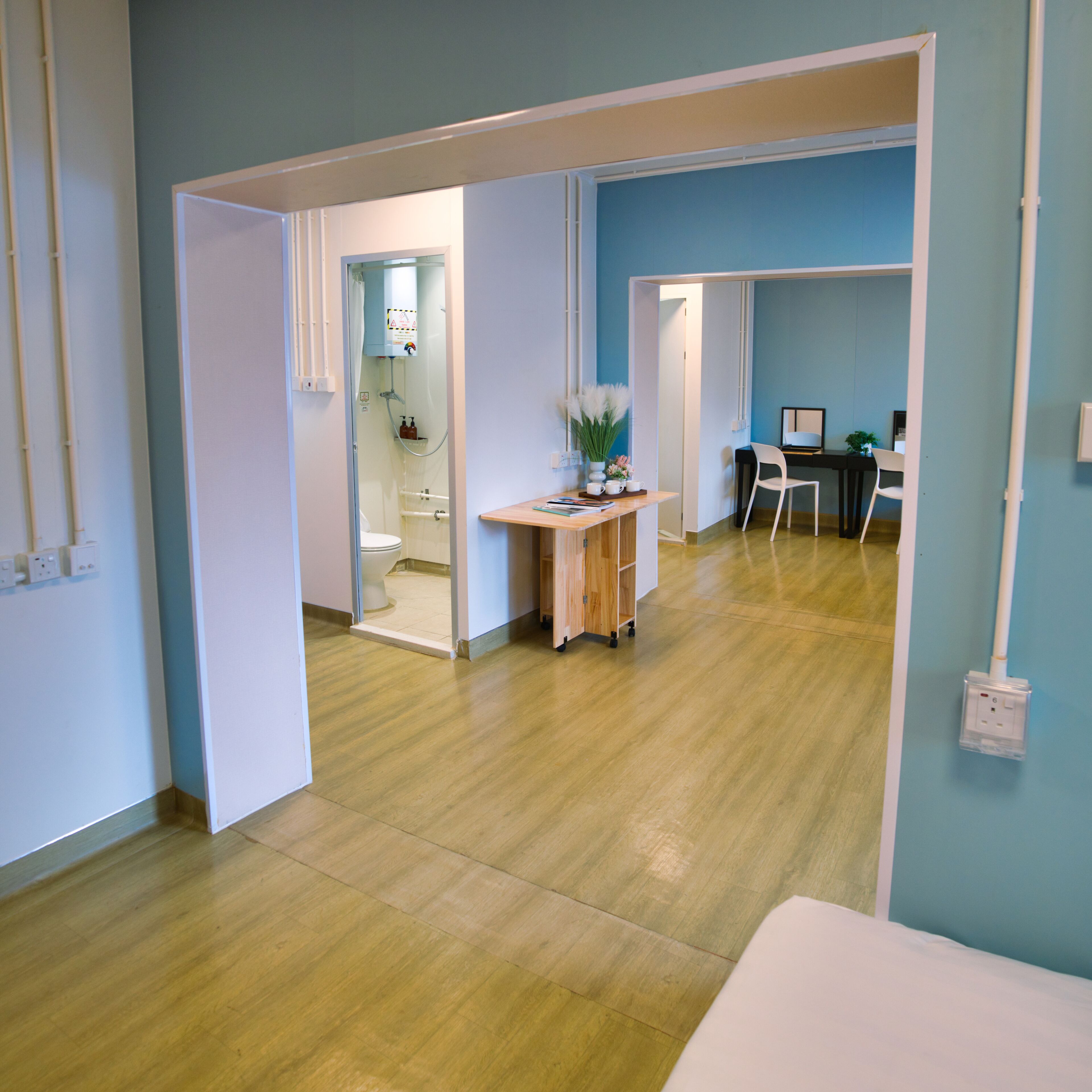 Comfort Quadruple Room, City View | Desk, blackout drapes, free WiFi, bed sheets