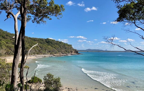 بالقرب من الشاطئ