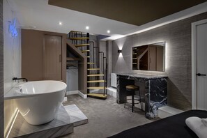 1 غرفة نوم وواي فاي وملاءات أسرّة