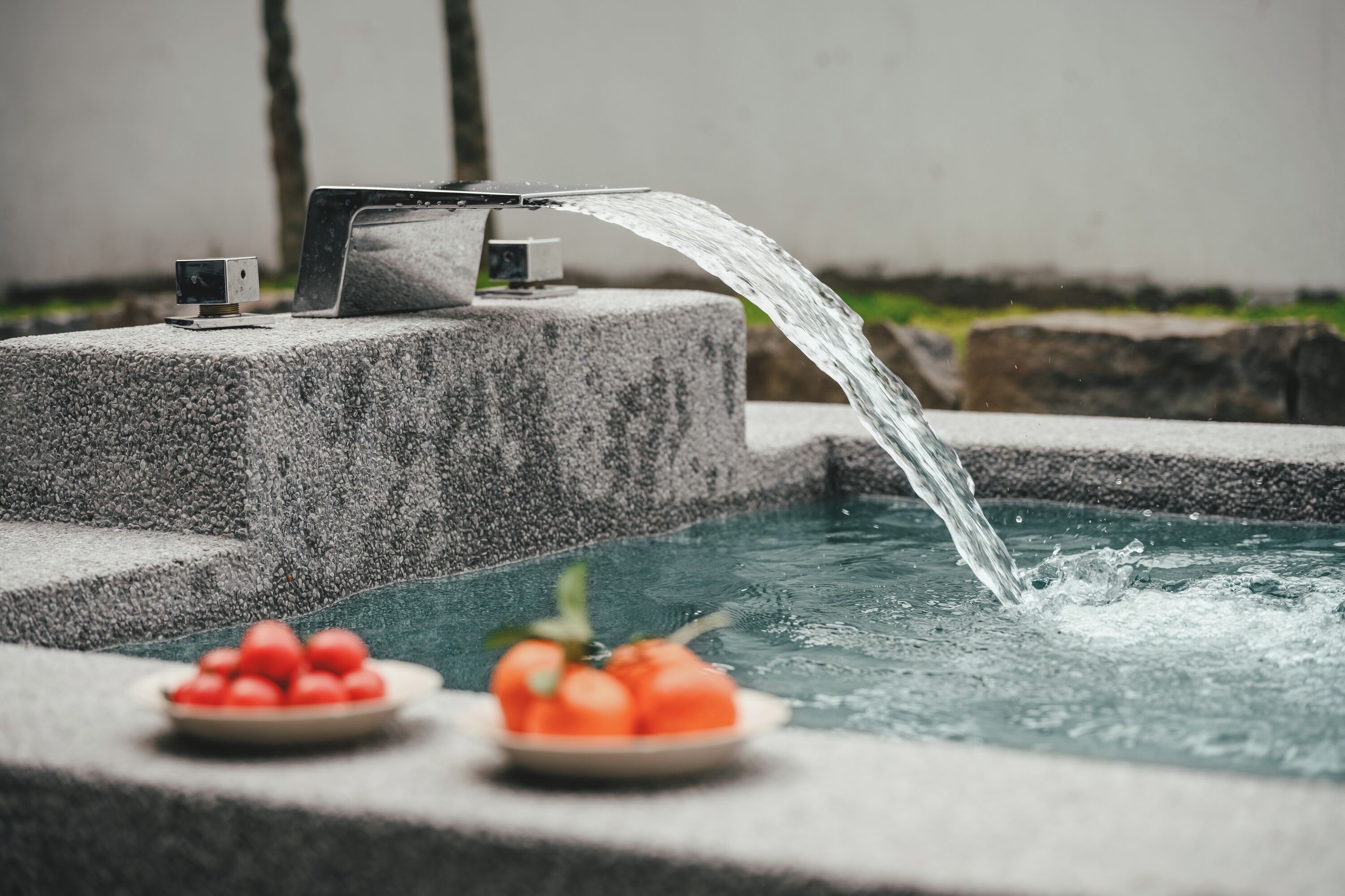 Phòng Suite tiện nghi đơn giản, quang cảnh núi | Phòng tắm | Đồ dùng nhà tắm miễn phí, máy sấy tóc, dép đi trong nhà 