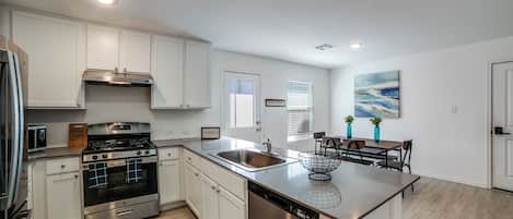 Microwave, oven, dishwasher