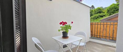 Departamento urbano, vista a la ciudad | Terraza o patio
