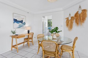 Apartment | Dining - Beachfront 2-bed With Pool, BBQ (Gold Coast)