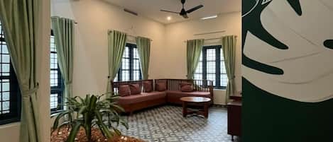 Stórt Deluxe-einbýlishús | Stofa