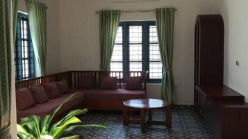 Overnatningsstedets facade