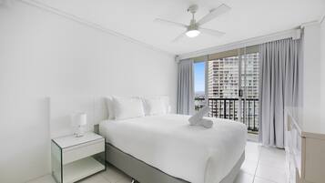 Apartment | 2 bilik tidur, cadar katil