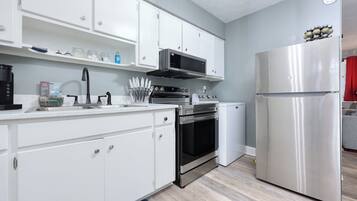 Microwave, oven, stovetop