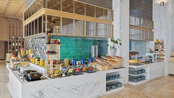 Desayuno bufé gratuito y diario