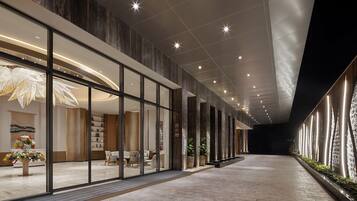 Entrada al alojamiento