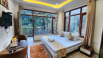 Chambre Supérieure, balcon, vue montagne