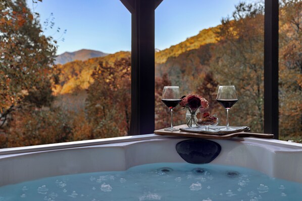 Bain à remous extérieur