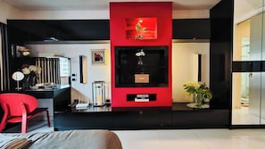 Apartment, 1 Schlafzimmer, Raucher, Terrasse | Wohnzimmer