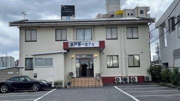 Majoituspaikan julkisivu