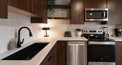 Nordic Suite W | Private, Pet-friendly, Fenced Yard, Outdoor Patio w/ Fire-Table