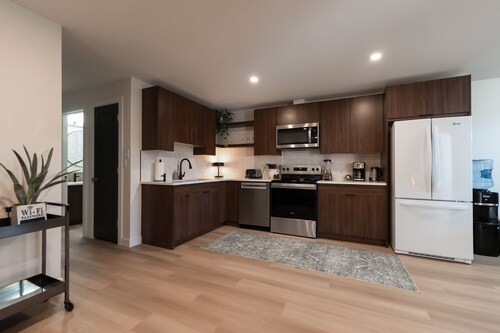 Nordic Suite W | Private, Pet-friendly, Fenced Yard, Outdoor Patio w/ Fire-Table