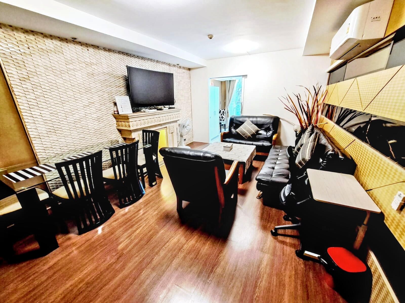 Condo, 3 phòng ngủ, phù hợp cho người khuyết tật, ban công | Khu phòng khách