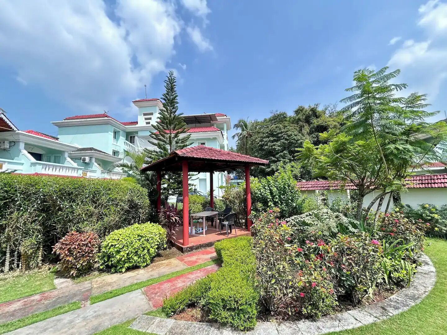 Overnattingsstedets uteområder