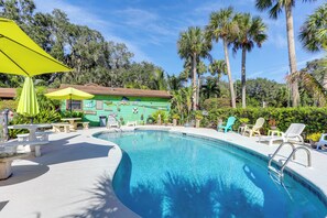 Una piscina climatizada