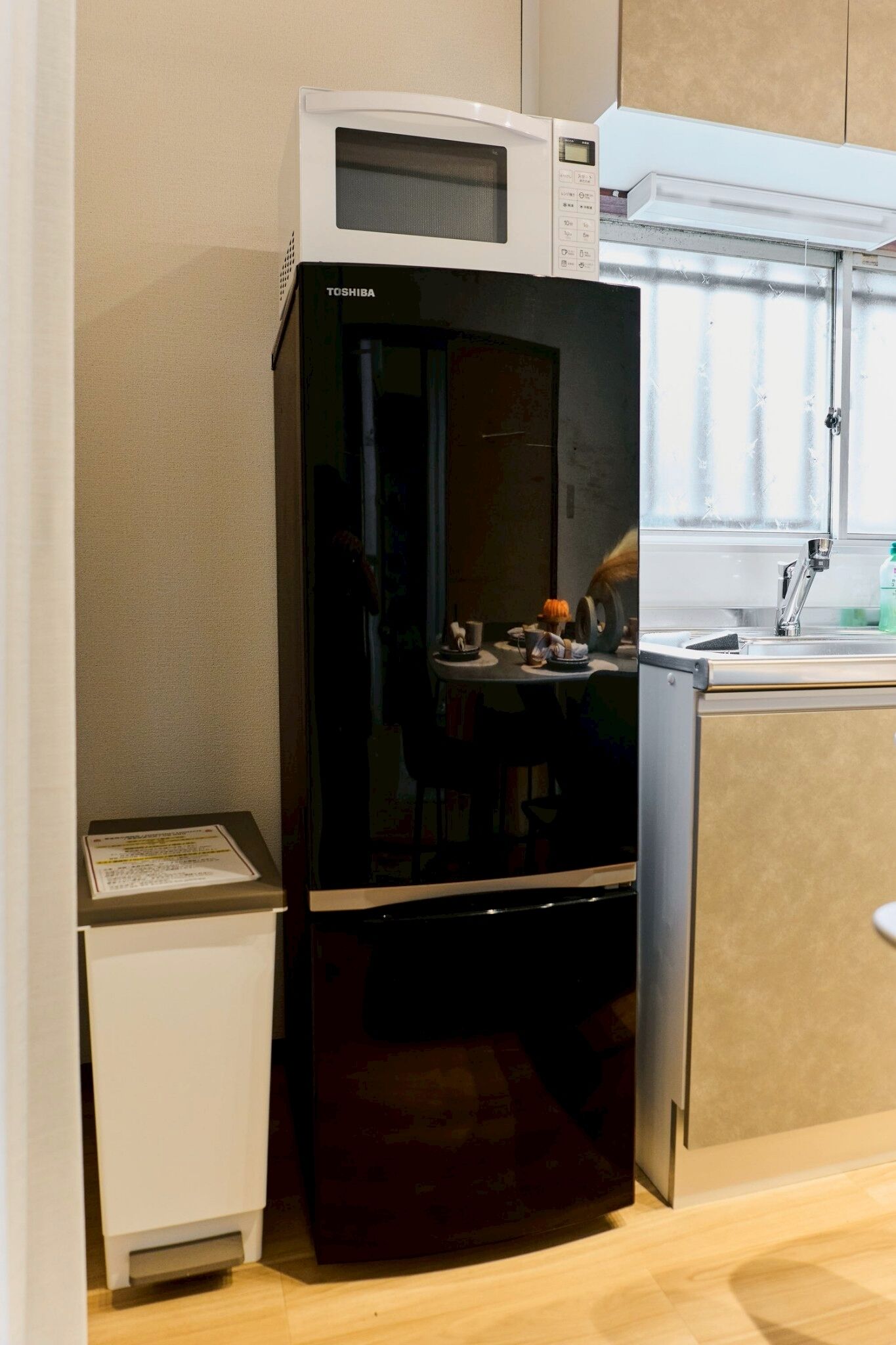 電子レンジ、コンロ