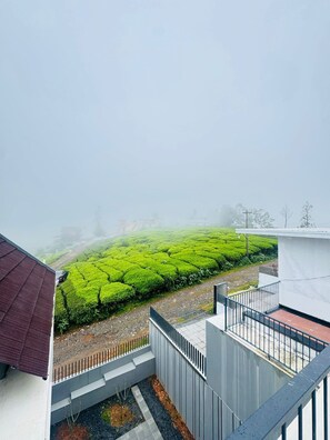 Blick von der Unterkunft