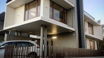 Majoituspaikan julkisivu