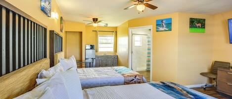 Accès Internet, draps fournis