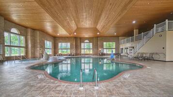 Indoor pool, a heated pool
