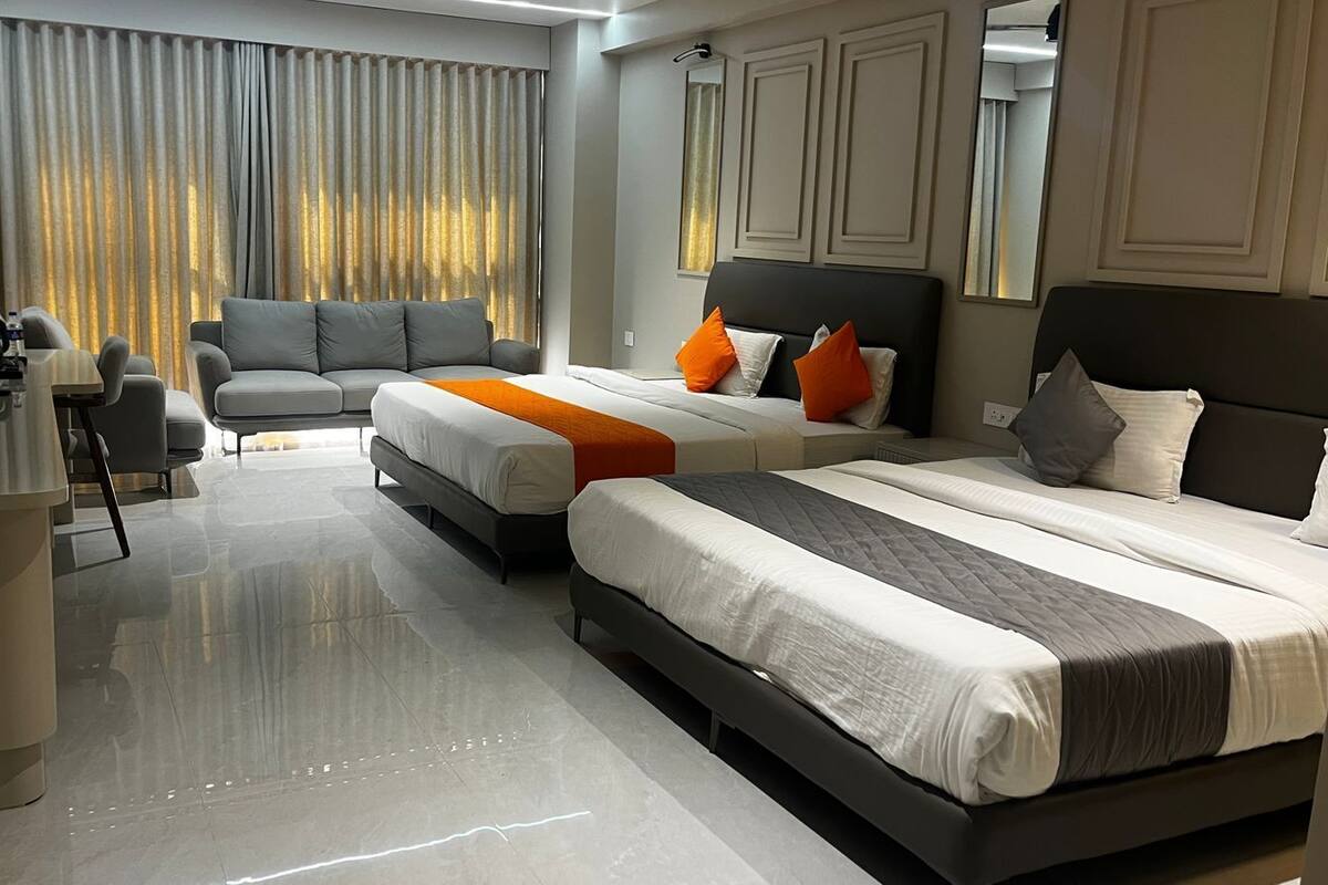 Habitación familiar | Tabla de planchar con plancha y wifi gratis