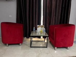 Superior dubbelrum eller tvåbäddsrum | Matservice på rummet