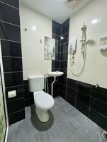 淋浴设施、免费洗浴用品、吹风机、肥皂