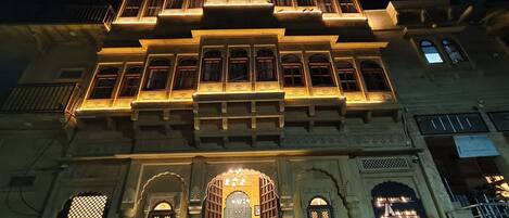 Façade de l’hébergement