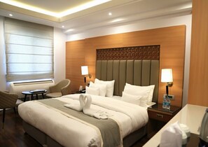 Kamar Premium, balkon | Meja kerja dan Wi-Fi gratis