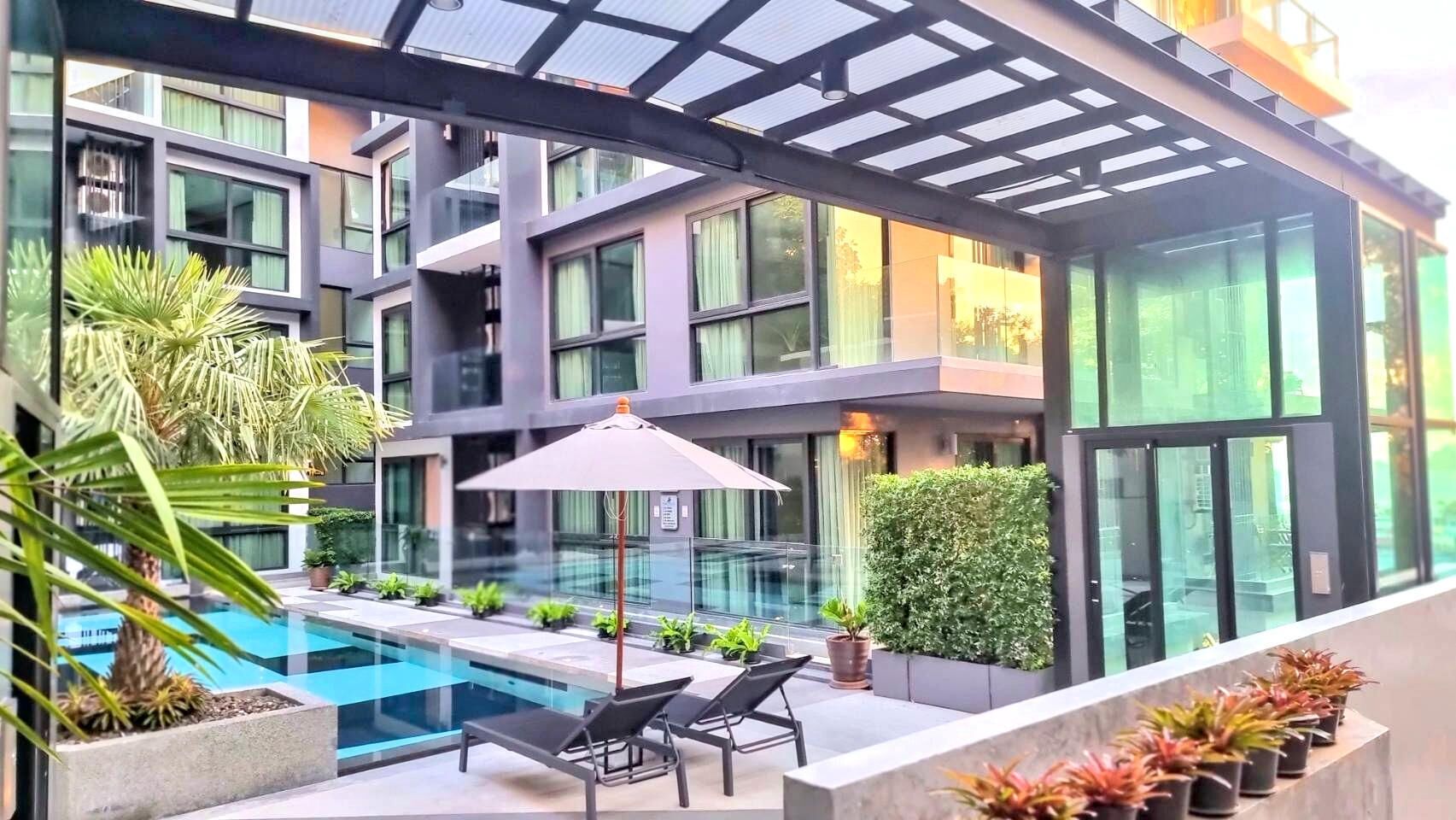 Apartment, 2 Schlafzimmer, barrierefrei, Balkon | Pool | Außenpool