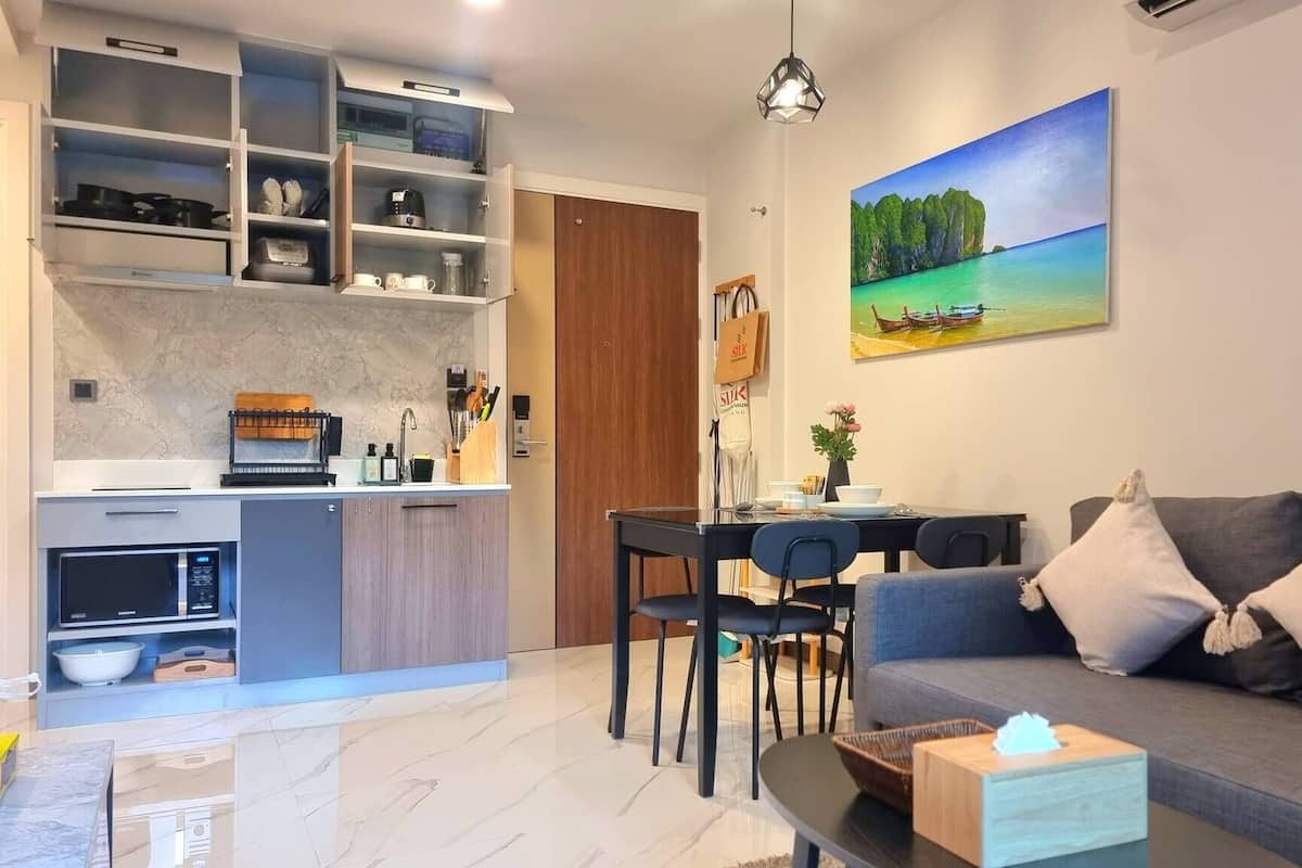 Appartement, 1 slaapkamer, toegankelijk voor mindervaliden, balkon | Woonruimte