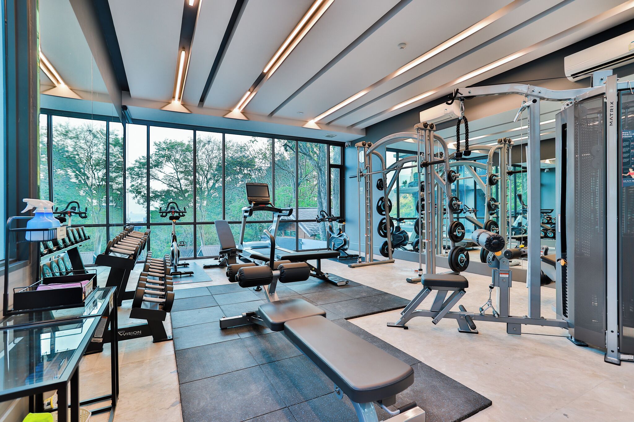 Apartment, 1 Bedroom, Accessible, Balcony | Fitness studio