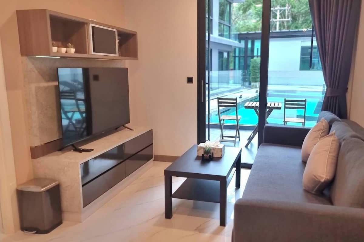 Appartement, 1 slaapkamer, toegankelijk voor mindervaliden, balkon | Woonruimte