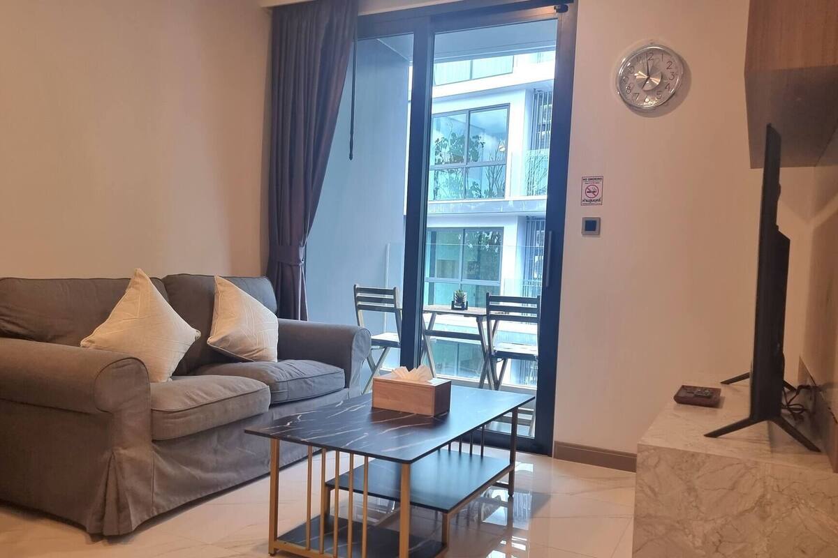 Apartament, 1 dormitori, accessible, balcó | Sala d'estar