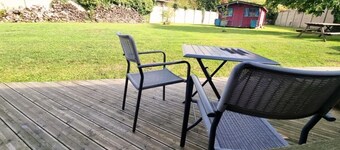 Le petit château Avesnois - Studio with terrace on garden level