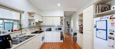 Microwave, oven, stovetop