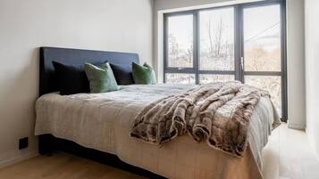 4 makuuhuonetta, internet, vuodevaatteet