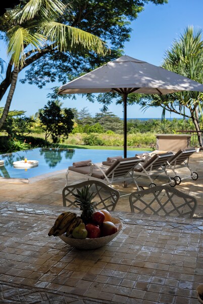 Heritage the villas - Elegant 3-Bed seaView Villa on the Bel Ombre Domaine