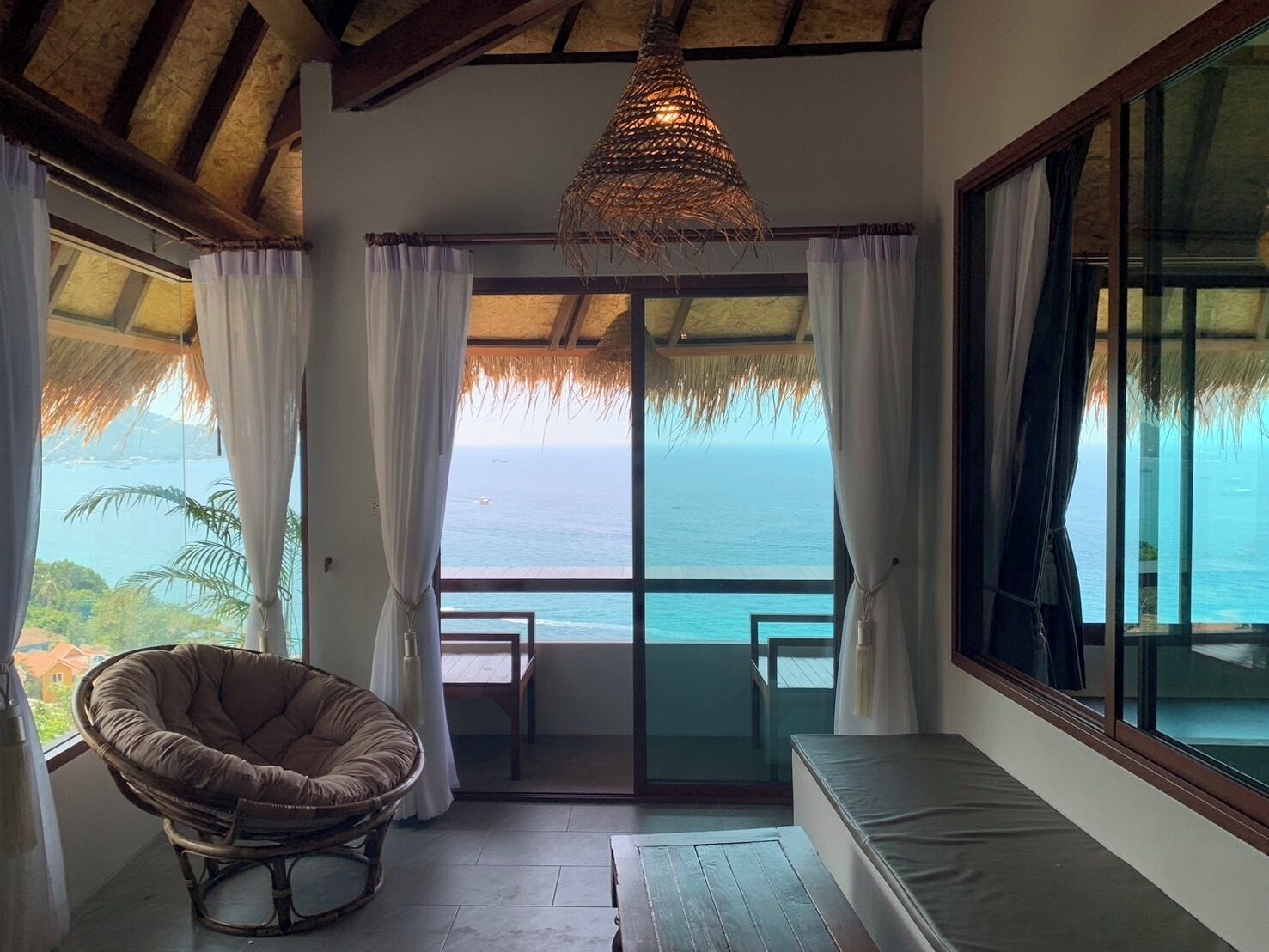 Exclusive Villa, Ocean View | In-room safe, blackout curtains, free WiFi